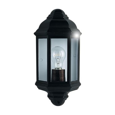 Searchlight Bath - applique d'extérieur - 17 x 36 cm - IP44 - noir