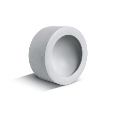ONE Light Cylindres lumineux cachés - spot en saillie 1L - Ø 17,5 x 8 cm - 16W LED inclus - blanc