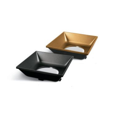 ONE Light Retro Dark Light Square Cylinders - spot en saillie 1L - 7,3 x 7,3 x 9,5 cm - 12W LED inclus - noir