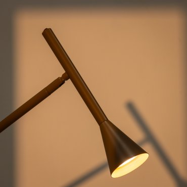 ETH Kim - lampe de sol - Ø 25 x 166 cm - brun