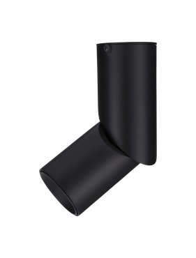 Nova Luce Oberon - spot en saillie - Ø 6 x 18 cm - 6W LED inclus - noir