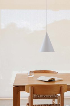 Faro Lina - lampe suspendue - Ø 23,5 x 24,6 cm - 12W LED inclus - blanche