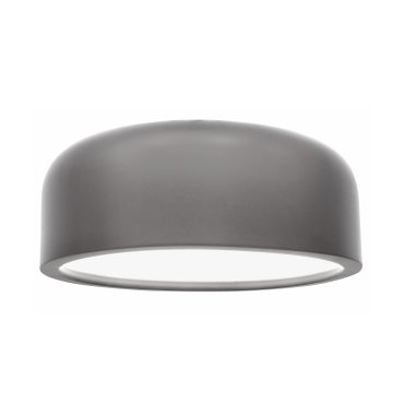 MODÈLE D’EXPOSITION - Nova Luce Perleto - plafonnier - Ø 35 x 13 cm - gris
