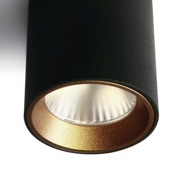 MODÈLE D’EXPOSITION - ONE Light Chill Out LED Cylinders - spot en saillie 1L - Ø 6 x 6,5 cm - 7W LED dimmable inclus - noir