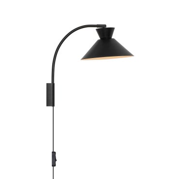 Nordlux Dial - applique murale - Ø 25 x 40,2 cm - noir