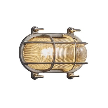 Nordlux Helford - applique d'extérieur - 19 x 12,5 cm - IP64 - nickel