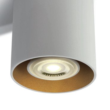 ONE Light GU10 Cylindres décoratifs - spot en saillie 1L - Ø 8 x 9,4 cm - blanc