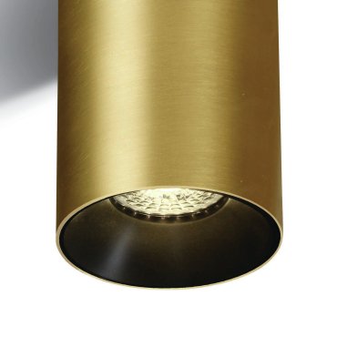 ONE Light Chill Out Cylinder GU10 - spot en saillie 1L - Ø 7,5 x 13,5 cm - laiton brossé