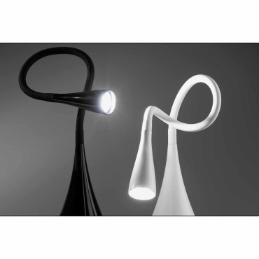 Faro Lena - lampe de bureau - 22 x 11,5 x 48,5 cm - 3W LED inclus - blanc mat