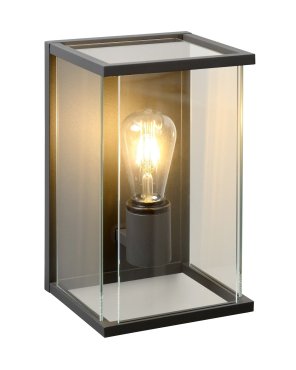 Lucide Claire - applique d'extérieur - 17 x 18 x 30 cm - IP54 - anthracite