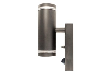 Integral LED Malaga – applique murale extérieure avec détecteur de mouvement - 6,8 × 11,6 × 21,6 cm – IP54 – anthracite