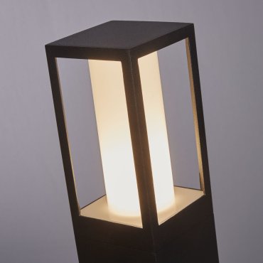 Searchlight Avenue - lampe de jardin - 7,5 x 7,5 x 73 cm - IP44 - noir