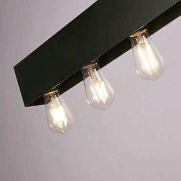 Searchlight Piano - lampe suspendue - 118 x 120 cm - noir mat