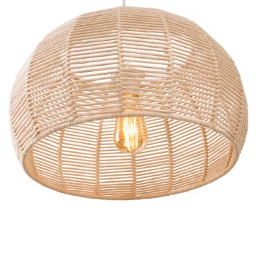 Maxlight Praslin - lampe suspendue - Ø 39 x 165 cm - blanc