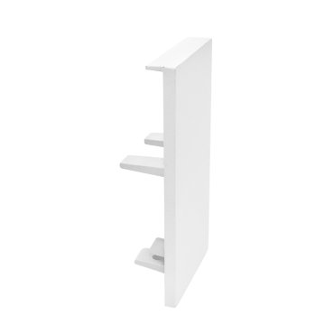 Nova Luce - profilé d'éclairage linéaire - embout - cadre en aluminium blanc