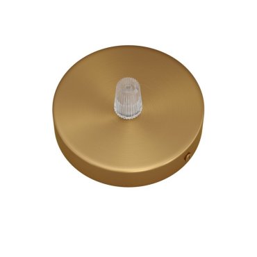 Creative Cables Mini - rosace de plafond - Ø 8,3 x 2,5 cm - bronze brossé