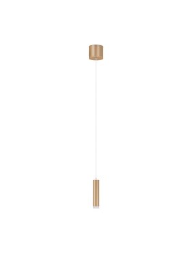 Nova Luce Doc - lampe suspendue - Ø 3 x 120 cm - 5W LED inclus - or