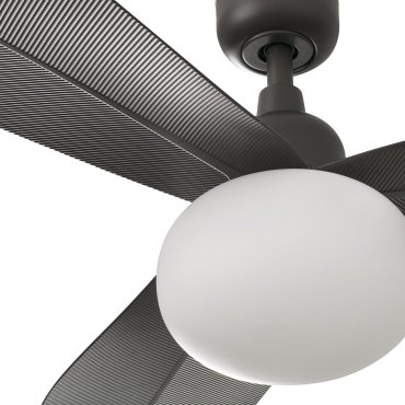 Faro Palma M - ventilateur de plafond avec lumière - Ø 129 cm - IP44 - marron foncé