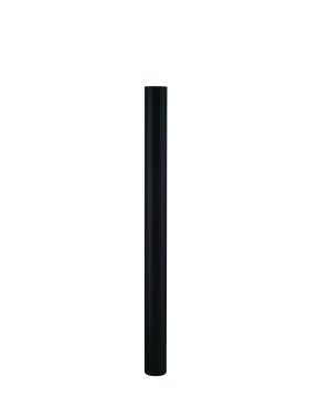 Nova Luce Virtus - poteau de jardin - Ø 12 x 155 cm - IP65 - anthracite foncé