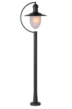 Lucide Aruba - lampe de jardin - 25 x 28,5 x 110 cm - IP44 - noir