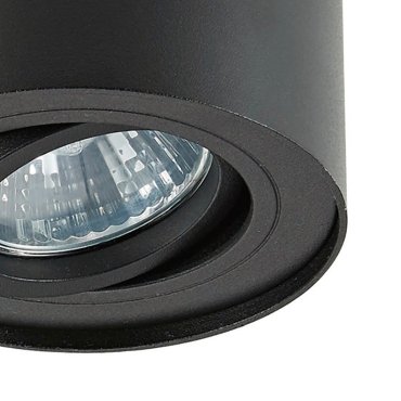 Zuma Line Rondoo Next - spot apparent - Ø 9,4 x 12,5 cm - noir