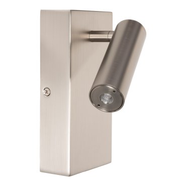 Projectlight Victoria - applique murale - 7,5 x 17 x 15,6 cm - nickel satiné