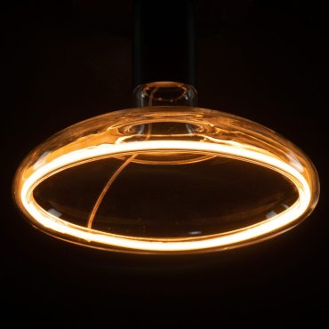 Segula Lampe LED - Floating Line - Réflecteur - Ø 20 x 11,5 cm - E27 - 8W dimmable - fumé
