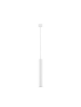 Nova Luce Mare - lampe suspendue - Ø 5,5 x 193 cm - blanc sablé