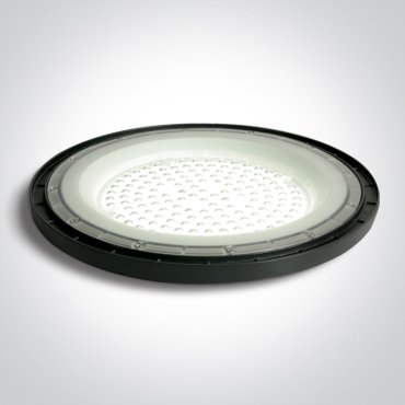ONE Light Industrial AC LED UFO - lampe suspendue - Ø 26 x 7 cm - 100W LED inclus - IP65 - noir