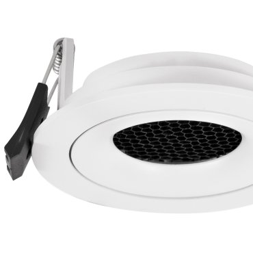 Nova Luce Cadmo - spot encastrable - Ø 90 mm, Ø 82 mm encastrable - blanc