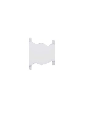 Nova Luce Alas - applique murale - 15 x 18,5 x 6 cm - 6W LED inclus - blanc