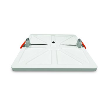 ONE Light Floating Square - plafonnier - 20 x 20 x 1 cm - 20W LED inclus - blanc - couleur de lumière blanc chaud