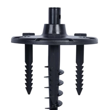 Lutec London - pic spécial pour surfaces non revêtues - Ø 28 x 45 cm - noir