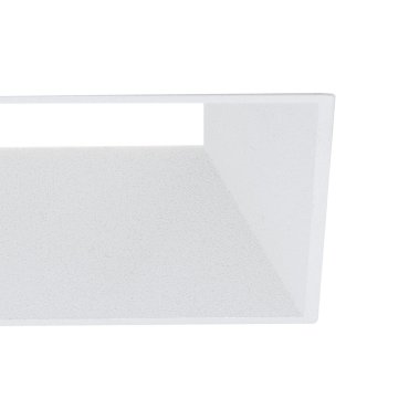 Nova Luce - cadre intérieur carré - 75 x 75 mm - blanc