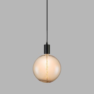 Lampe de recherche géante LED - Ø 18 x 23 cm - E27 - 8W dimmable - 2200K - ambre