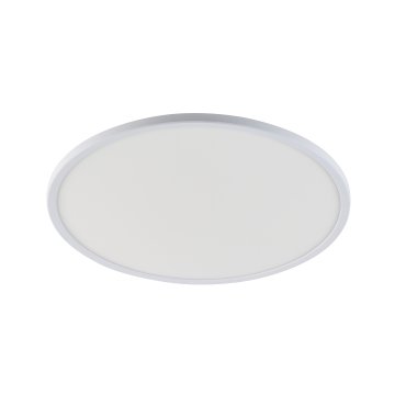 Nordlux Oja - plafonnier - Ø 42,4 x 2,3 cm - 24W LED dimmable inclus (3000K-4000K) - IP54 - blanc