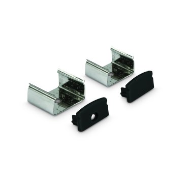 ONE Light Black Profiles Series - Profilé LED - 1,7 x 0,9 cm - longueur 200 cm - noir