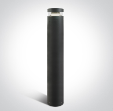 ONE Light LED Bollards Range - lampe de jardin - Ø 16 x 96 cm - 20W LED inclus - IP65 - anthracite
