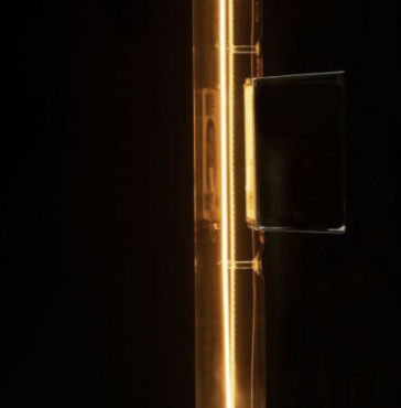 Segula ampoule LED - Design Line - Ø 3 x 50 cm - S14d - 8W dimmable - 1900K - transparent