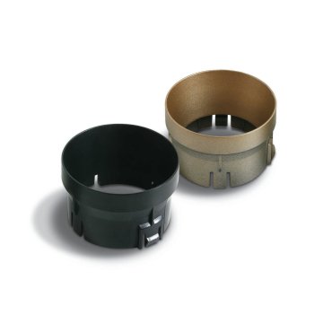 ONE Light Cylindres COB encastrés - spot encastré - Ø 90 mm, Ø 85 mm encastré - 11W LED inclus - noir