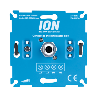 Ion Industries Master and Slave dimmer set - set de gradation multi-localisation - 0.3-200W - avec vis de serrage