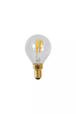Lucide Ampoule à filament LED - Ø 4,5 x 7,7 cm - E14 - 3W dimmable - 2700K - transparent