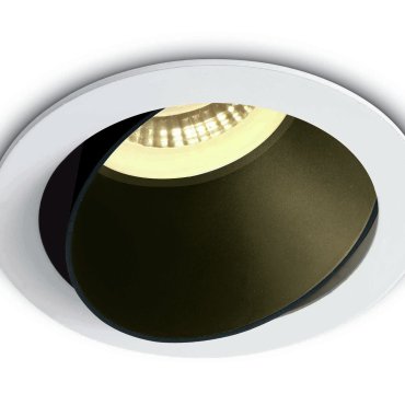 ONE Light Chill Out - spot encastrable - Ø 79 mm, Ø 72 mm encastrable - blanc et noir