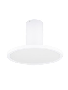 Nova Luce Ekei - plafonnier - Ø 20 x 21,4 cm - 14W LED inclus - blanc sablé