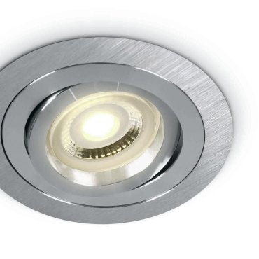ONE Light Dual Ring GU10 Range - spot encastré - Ø 92 mm, Ø 80 mm encastrable - aluminium