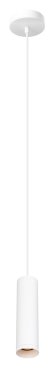 Artdelight Milano - lampe suspendue - Ø 6,6 x 175 cm - blanc