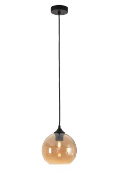 Artdelight Marino - lampe suspendue - Ø 20 x 176 cm - ambre