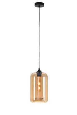 Artdelight Botany - lampe suspendue - Ø 18 x 188 cm - ambre
