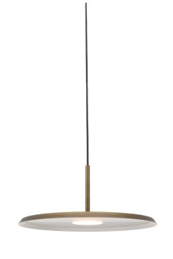 Artdelight Osorne - lampe suspendue - Ø 35 x 143,5 cm - 7W LED inclus - bronze