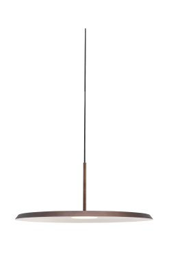 Artdelight Osorne - lampe suspendue - Ø 35 x 143,5 cm - 7W LED inclus - cuivre